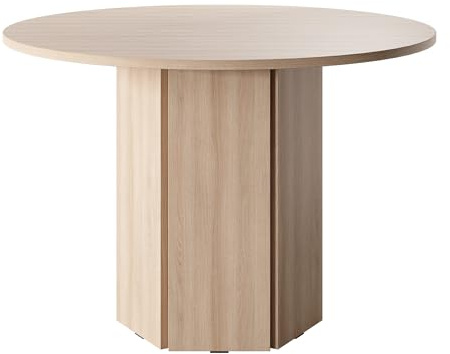 Selsey Esstisch Hexa Rund, Durchmesser 104 cm, Lindberg Eiche