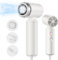 webeauty [5 en 1] Brosse Soufflante & Air Styler, [110 000 RPM] Sèche-cheveux Ionique Haute Vitesse, séchage rapide, avec boucleur auto-wrap, volumateur, lisseu (blanc)