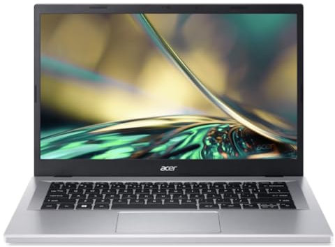acer Aspire 3 A314-23P-R14M 14 Laptop | AMD Ryzen 3 7320U | 8GB LPDDR5 RAM | 128GB PCIe NVMe M.2 SSD | Windows 11 | Silver