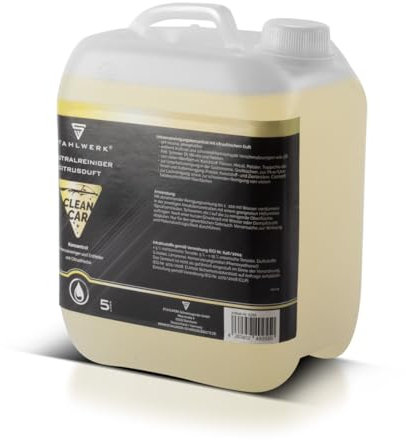 STAHLWERK Universalreiniger-Konzentrat mit Citrus-Duft 5 Liter Kanister kraftvoller Reiniger | Reinigungsmittel | Schaumreiniger | Allzweckreiniger | Reinigungs-Konzentrat
