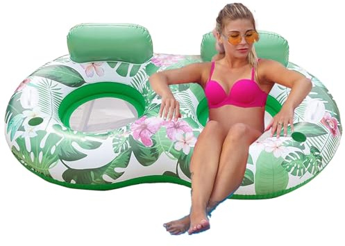 Articles gonflables de piscine pour adultes | Matelas gonflable en PVC | Siège de salon | Île flottante multifonction pour parc d'attractions, voyage et jardin
