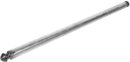 SHINEOFI Eje Metálico para Cubo de Basura 48 Cm, Eje de Polea para Ruedas, Repuesto Resistente para Botes de Basura de Exterior, Compatible Contenedores Sanitarios