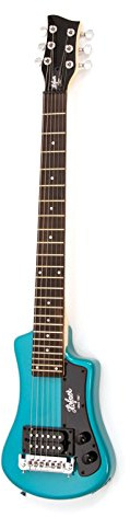 Hofner Contemporary Shorty HCT-SH-BL-O Solid-Body Electric Guitar, Blue