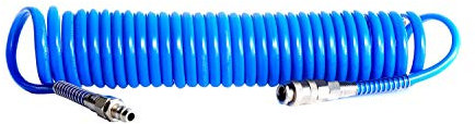 IMPLOTEX Druckluftschlauch Spiralschlauch - Länge 8 Meter - max.20bar