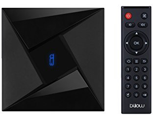Billow Technology MD10PRO - Caja Multimedia Android para televisión (4K, procesador Octa Core a 2 GHz, Memoria DDR de 3 GB), Color Negro