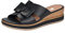 Remonte Damen D6456 Keilsandale, schwarz / 00, 41 EU