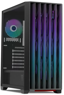 Yeyian Gaming Phoenix Mid-Tower PC-fodral med järnnät - SKU: YCM-APPHO-02