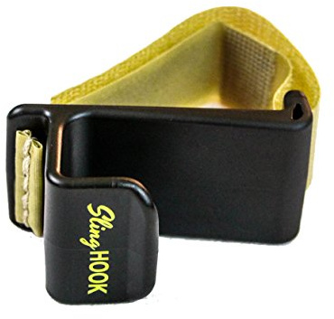 SlingHook Universal slingclip for Backpack Shoulder Straps, fits Any Pack, fits Any Sling, Hands Free Hiking, Simple Fast Installation, Doubles as Tactical Sling Support