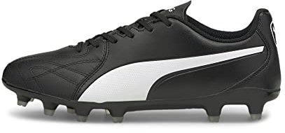 PUMA Unisex King Hero 21 FG Fußballschuh, Black White, 42 EU