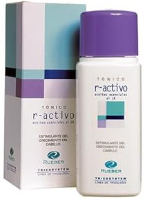 Tónico R-activo 1% Rueber,ideal regeneración capilar y.caída cabello 150 ml