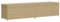 vidaXL Gartentruhe Beige 469L Poly Rattan