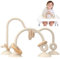 LYNSAN Jouet Ventouse Chaise Haute Bebe, Baby Jouets Montessori, Jouet Silicone Ventouse, Jouets d'éveil pour Bébé, Jouet Bain Bébé, Cadeau Enfant Fille et Garçon pour bébé, Beige