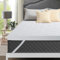 Autsel Matratze 140x190cm Topper Memory Foam Matratzen Topper 7,5cm Höhe Matratzentopper rutschfeste Unterseite für Matratzen und Boxspringbett Weiß