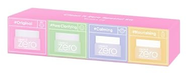 BANILA CO Clean It Zero Reinigungsbalsam Starterset | Veganer koreanischer Make-up-Entferner | Pflege & Feuchtigkeit | Reisegröße (7 ml x 4ea)