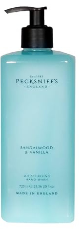 Pecksniff's Liquid Hand Wash, Sandalwood & Vanilla, 725 ml/24.5 fl oz