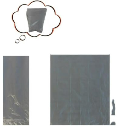 EYRMQWJPC Pulizia dei rifiuti di Animali Domestici Raccoglitore di Escrementi Portatile Pieghevole con Sacchetti monouso for Passeggiate con i Cani - Dispenser a Cucchiaio e Sacchetto for Escrementi