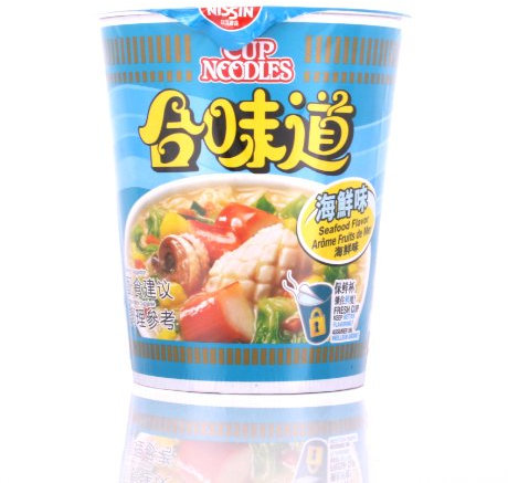 Nissin Instant Seafood Noodle Cup - 75G