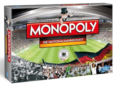 Hasbro Spiele B0733100 - Monopoly - Die Nationalmannschaft, Familienspiel