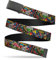 Buckle-Down Herren Web Belt Avengers 1.25 Grtel, Mehrfarbig, 3 cm Breit-Passt Oben-107 cm Pant Größe