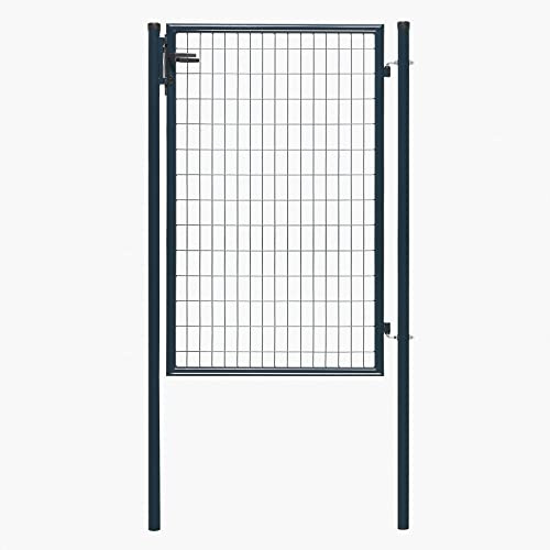 DIRICKX Portillon grillagé Eco l.105 x H.150 cm, Gris