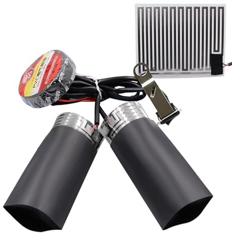 Beheizte Motorradgriffe,ATV-Heizgriffe,12V elektrisch wärmende Lenker 1 Paar - Warme, komfortable beheizte Handgriffe, elektrische Griffheizungen für Lenker