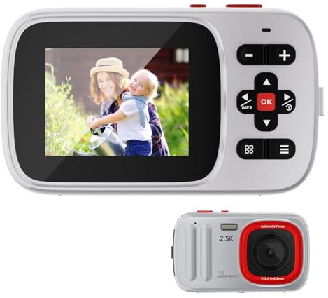 Generisk kameravlogging för video: Digitalkamera för fotografi och video, 72MP barnkamera vlogging digital kamera, liten enhet