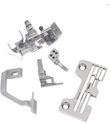 1 set nålplatta for Yamato AZ8500H-A4 overlock symaskin, 3,2x4, 2108050 pressarfot, 2107100, 2109050, 2109051