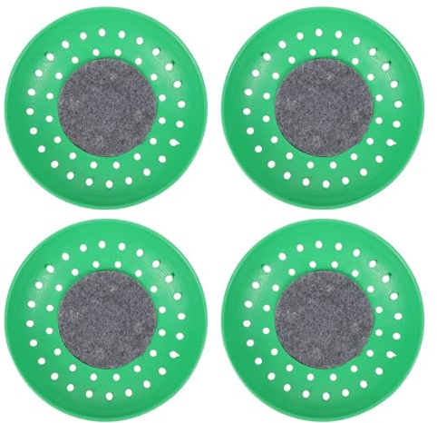Artibetter Set 4 Pezzi Nidi per Piccioni in Plastica Ecologica, Ciotole per Nidificazione e Riproduzione Uccelli Tappetino Traspirante, Accessori per Allevamento e Cura Colombi, Uso Esterno