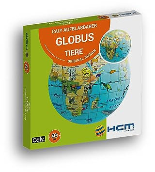 HCM Kinzel 76115 Aufblasbarer Globus Tiere