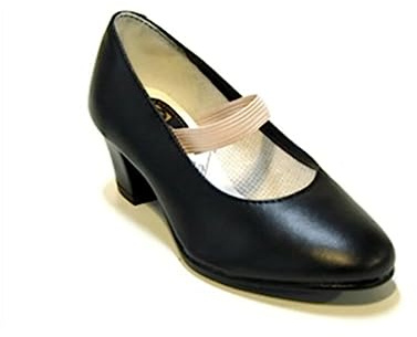 Zapatos Flamenca Flamenca Zapatos, Mujer, Negro (Black), 36 EU