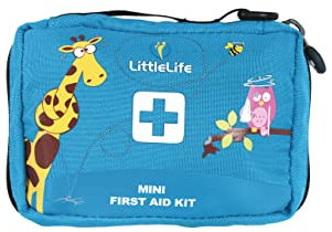 LittleLife Mini Erste-Hilfe-Kit mit CE-zertifizierten Inhalten, ideal für Haus und Familie Urlaub zu behandeln gemeinsame Verletzungen