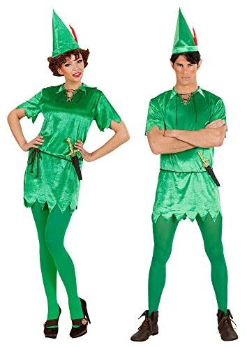W WIDMANN MILANO Party Fashion - Costume Peter, elfes, contes de fées, costumes de carnaval