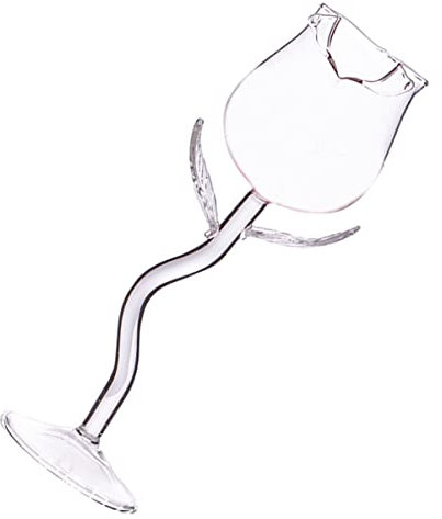 Anneome 1 Pc Copa Rosa De Vino De Celebración Copa De Martini Copas De Borgoña Copas De Martini De Cristal Vasos Desechables De Oro Rosa Tazas De Vino Anticuado Novia Vidrio Vaso De Whisky