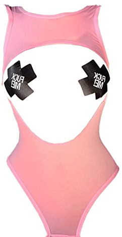 SINROYEE Conjunto de lencería sexy para mujer, bikini de anime japonés, Lolita Kawaii, brasier y bragas para mujer, Rosado #6, Talla única