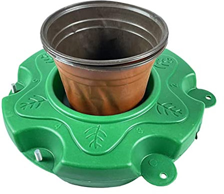 perfk Pots De Plantes Aquatiques pour Bassin, Kits De Jardinières Flottantes, Diamètre Intérieur De 33 Cm Et éviter érosion du Sol, Panier Flottant Bassin pour Parc, Tourisme, Balcons Verts