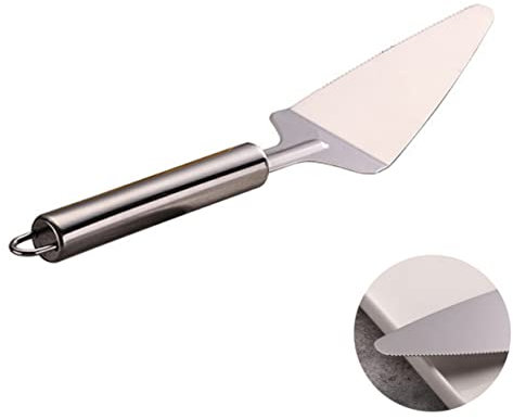 MAGICLULU Raspador Inoxidable Pala Para Pizza Queso y Tartas Utensilio De Cocina Fácil De Lavar
