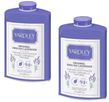 2 x Körperpuder Original English Lavender je 200g (2 x 1 Stück)