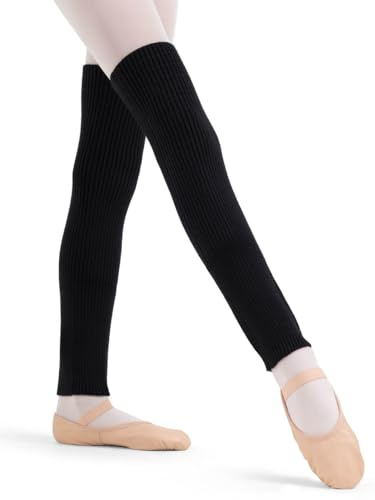Capezio Big Girl's 18 Legwarmer Sockshosiery, black, One Size