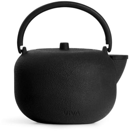 Saga Cast Iron Teekanne 0.8l, schwarz: Fassungsvermögen: 0.8l