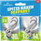 Lieblingsköder Spitze Haken 3/0 Mixpaket - 4 Jigköpfe für Gummifische, Jighaken für Gummiköder, Bleiköpfe für Gummishad, Jigkopf