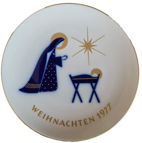 1977 Kpm-Berlin Weihnachtsteller