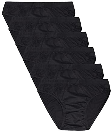 Liabel Slip Uomo 100% Cotone Art. 959 Conf.6pz Nero 8 (3XL)