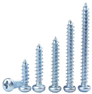 10x 4.0 x 30mm Chipboard Pan Head Wood Screws A2 Stainless Steel Chipboard Screws for Floorboards Wood Fences DIY Furniture & Repairs - Corrosion-Resistant and Durable