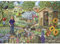 House of Puzzles - Big 500 Piece Jigsaw Puzzle - Working at the Allotment