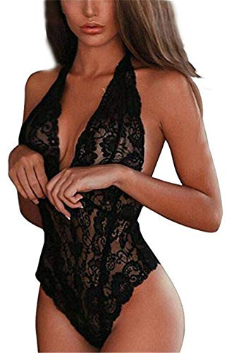 Cabeen Intimo Donna Sexy Babydoll Lingerie Costume Biancheria Pizzo Camicia da Notte Prospettiva Pigiama per La Notte di Nozze, Vacanze in Luna di Miele, Viaggio