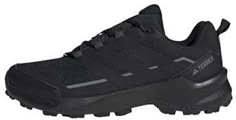 adidas Uomo Terrex Skychaser Ax5 Hiking Shoes, Core Black/Core Black/Carbon, 42 EU