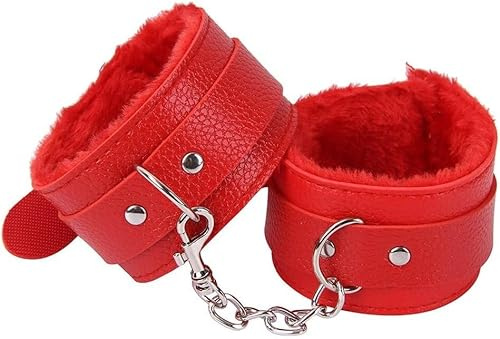 Bed Restraints for Couples Queen Size Bed Restraint for Couples King Bondaged Kit Adult Submissive Bondaged Restraints Sweater Sex Set Bed Sexual Hands Feet Cuff Straps Sex Handcuffs for Women DH-47