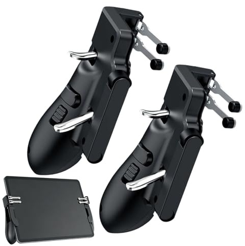 Generico Six Finger Game Controller - Tablet per Gioco,Tablet Aim Trigger Gamepad,per Donne Uomini Gamers Viaggiatori Studenti Casa Ufficio Viaggio Strada Hotel Dormitorio