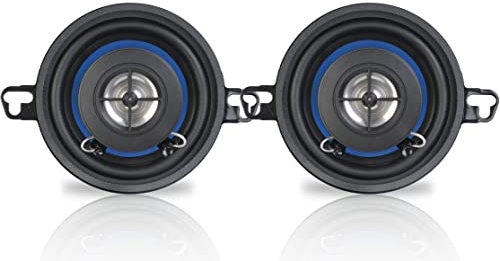 Peiying PY-3510C - Coppia di altoparlanti coassiali per auto, 87 mm, 60 W, 2 vie
