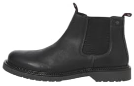 JACK & JONES 12140924 Uomo Stivali, Pirate Black, 46 EU